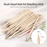 Nail Sticks Manufacturer - Double-Sided Cuticle Pusher & Remover for Manicure Pedicure