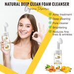 Turmeric Foaming Face Wash Manufacturer - Deep Cleaning Facial Cleanser for All Skin Types
