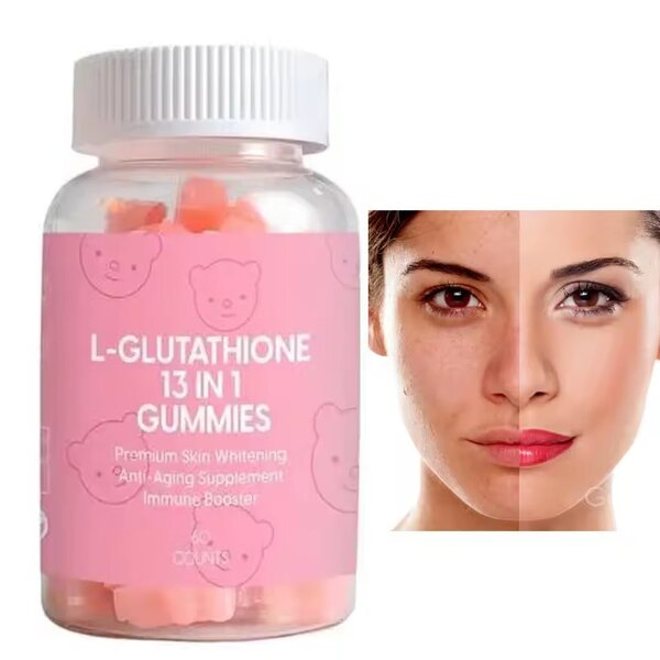Collagen Gummies Manufacturer - Private Label Skin Whitening Supplement with L-Glutathione