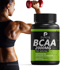 BCAA Capsules Manufacturer - 1000mg Amino Acid Sports Supplement for Pre-Workout & Weight Gain Support