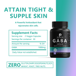 Plantis Natural GABA Capsules Manufacturer - 500mg with 5-HTP, L-Theanine & Tryptophan for Sleep & Brain Support