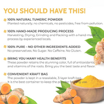Turmeric Powder Manufacturer - 95% Curcumin, Anti-Inflammatory for Joint Health in Shaker Bottle