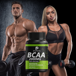 BCAA Capsules Manufacturer - 1000mg Amino Acid Sports Supplement for Pre-Workout & Weight Gain Support