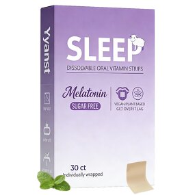 Melatonin Oral Strips Manufacturer - Private Label, Vegan, Quick-Action for Stress Relief & Sleep