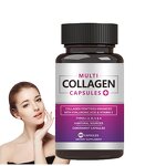 Multi Collagen Complex Capsules Manufacturer - Vegan Formula for Skin Whitening & Wrinkle Reduction, 60 Count