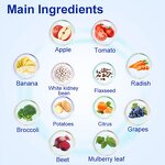 Private Label Fruit & Vegetable Extracts Powder - Detox Slimming Drink for Gut Health