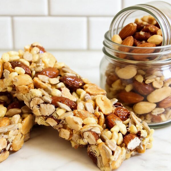 Organic Protein Bars Manufacturer - Private Label, Low Calorie for Sports & Immunity, Nutty Caramel Nougat