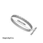 Designer Bangle Factory - Luxury Stainless Steel Men Women Designer Fashion Gold Bangle Bracelet 18k Waterproof