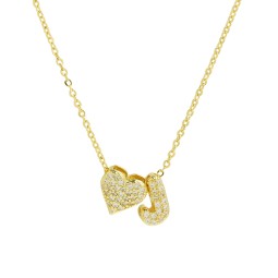 Charm Anklet Manufacturer - High Quality Stainless Steel 18K Gold Plated Waterproof Charm Round Letter Anklet