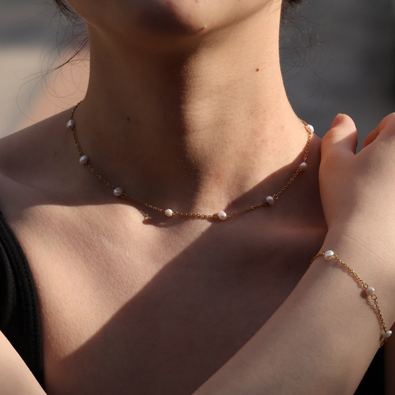 Snake Chain Set Supplier - 2025 New Colorful CZ Cubic Zirconia Luxury Round Snake Chain Bracelet Necklace Set