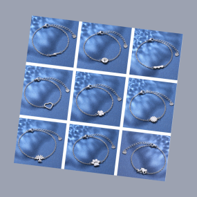 钛钢手镯工厂-2024新款钛钢18k镀金防褪色简约光滑表面手镯