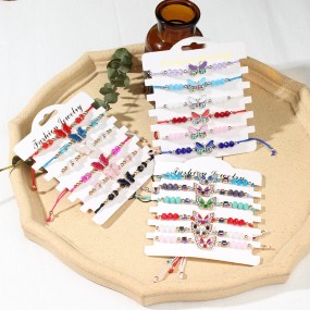 Leopard Bracelet Factory - Retro Thick-Thin Round Women's Fashion Acrylic Resin Leopard Print Bracelet