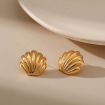 Tear Drop Earrings Factory - Wholesale Chunky 18k Gold Stainless Steel Tear Drop Earrings Women Fashion Hollow Drop