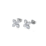 Geometric Hoop Earrings Factory - Fashion Jewelry Earrings Women Accessories Geometric Cubic Zirconia Gold Square Hoop