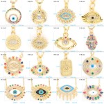 设计师项链工厂-精致珠宝项圈立方氧化锆18k镀金925设计师时尚26字母项链