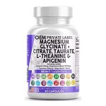 Magnesium Glycinate Capsules Manufacturer - High Absorption Formula for Sleep & Heart Support
