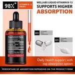 Vitamin B12 Oral Liquid Drops Manufacturer - 5000mcg for Adults, Immune & Energy Support