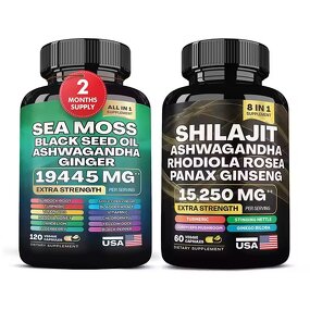 Shilajit Capsules Manufacturer - Organic Sea Moss & Himalayan Private Label