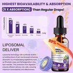 Ashwagandha Organic Liquid Drops Manufacturer - KSM-66 for Sleep & Mood Support