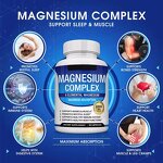 Magnesium Complex Capsules Manufacturer - Magnesium Citrate for Sleep & Muscle Relaxation