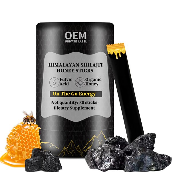 Shilajit in Honey Manufacturer - Crystallized Antioxidant Supplement in Bottle