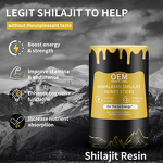 Shilajit Energy Drink Manufacturer - OEM Custom with Pure Himalayan Shilajit & Honey