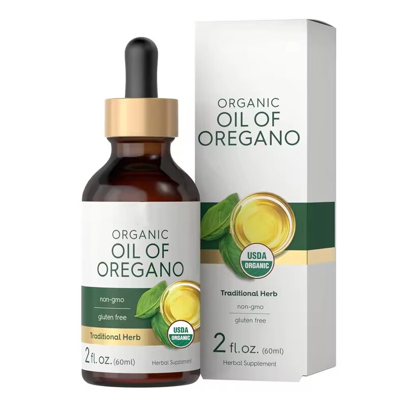 Organic Oregano Oil Drops Manufacturer - Oral Liquid Food Supplement for Immune Support