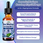 Moringa Leaf Liquid Drops Manufacturer - Organic Supergreens Blend for Adults
