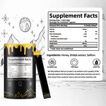 Shilajit Honey Sticks Manufacturer - Organic Crystallized Supplement with No Additives