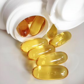 Fish Oil Omega-3 Softgel Capsules Manufacturer - 3600mg Triple Strength for Memory & Sleep