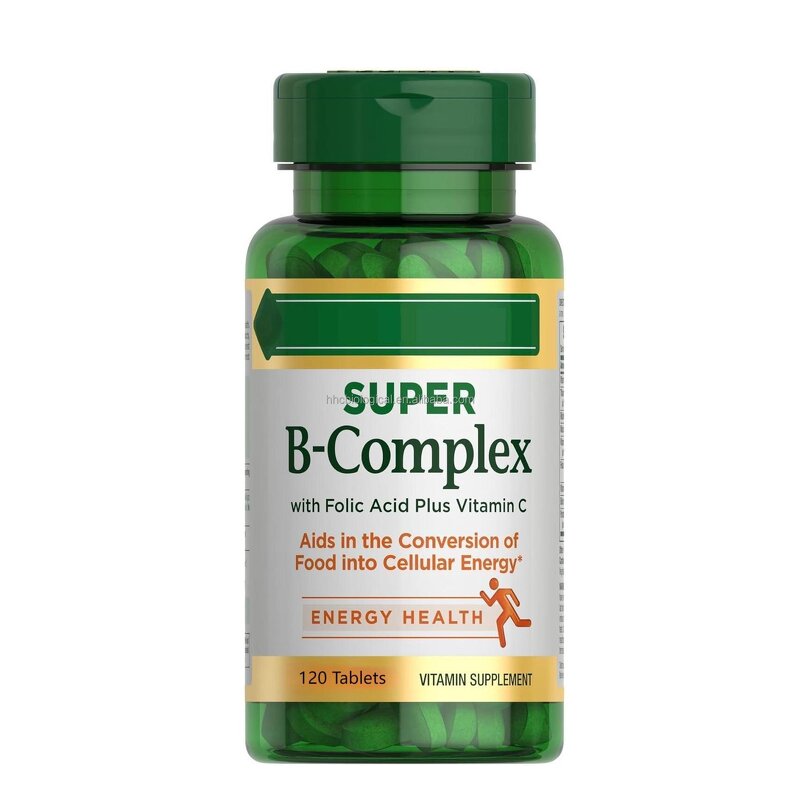 Vitamin B-Complex Tablets Manufacturer - with Folic Acid & Vitamin C for Adult Immune & Energy Support