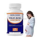 Folic Acid Vitamins Manufacturer - 1000mcg Prenatal Tablets, Private Label & OEM