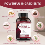 Black Maca Root Capsules Manufacturer - Herbal Supplement for Energy Management