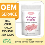 Hydrolyzed Collagen Peptides Powder Manufacturer - Type I & III for Skin, Hair, Joints & OEM