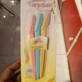 Eyebrow Trimmer Set Manufacturer - 3PCS Stainless Steel Women's Makeup Tools