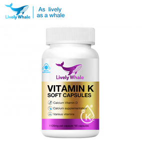 Vitamin K2 with D3 Soft Capsules Manufacturer - Calcium Supplement for Women & Adults