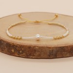 Stainless Steel Pearl Bracelet Manufacturer - Bohemian Natural Freshwater Pearl Adjustable
