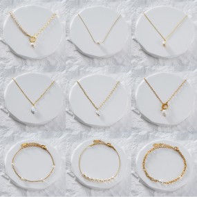 Stainless Steel Pearl Necklace Supplier - Gold Plated Natural Freshwater Pearls Wholesale