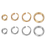 Stainless Steel Jump Rings Supplier - Bulk Gold Plated Open Jewelry Making Accessories