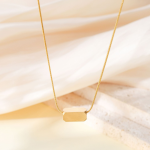 Stainless Steel Rectangle Pendant Factory - Waterproof Brushed Finish Custom Engraving