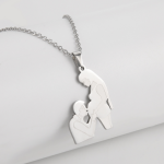 Stainless Steel Family Necklace Factory - Mom Dad Baby Pendant Love Gift Jewelry
