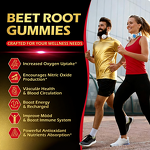 Beetroot Gummies Manufacturer - Sugar-Free with 1000mg L-Arginine & L-Citrulline