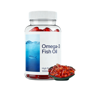 Fish Oil Softgel Capsules Manufacturer - High-Purity Omega-3 EPA DHA, 100 Capsules/Bottle
