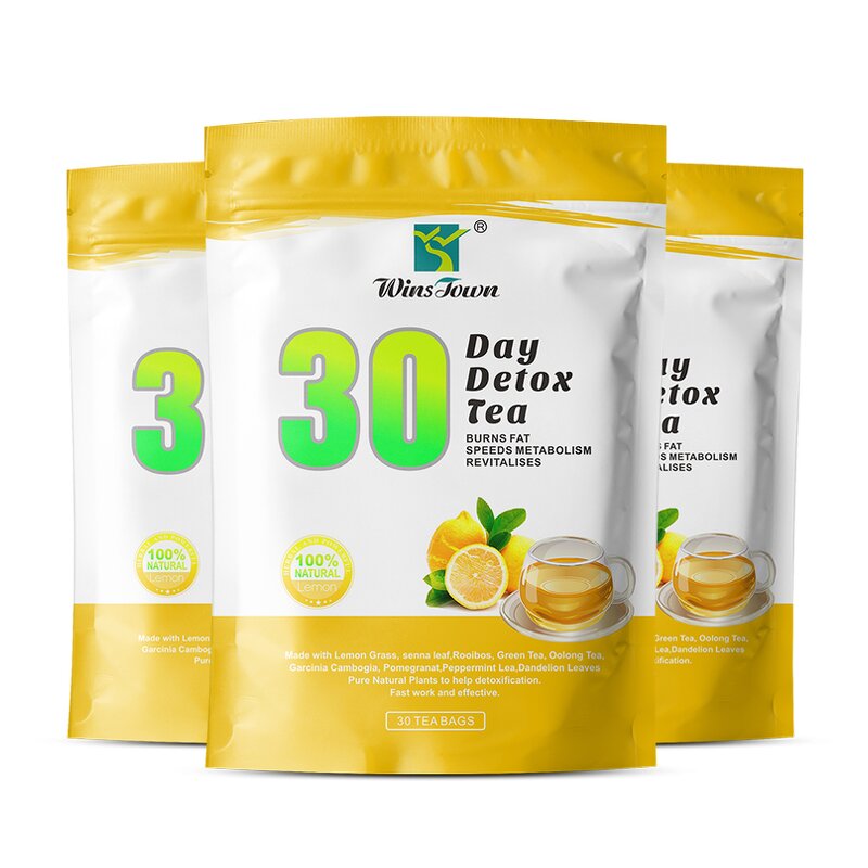 Lemon Herbal Detox Tea Manufacturer - Senna Leaf for Slimming & Digestion, 28 Sachets