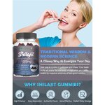 Shilajit Biotin Gummies Manufacturer - Multivitamin Protein Collagen 60g/Bottle