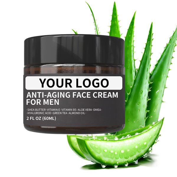 Men Face Cream Manufacturer - Anti-Aging with Aloe Vera, Hyaluronic Acid & Vitamin E