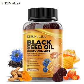 Vegan Honey Black Cumin Seed Oil Gummies Manufacturer - Support Immune Energy Hair & Skin for Adults