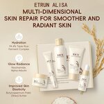 Rice Skincare Set Manufacturer - 5pcs Facial Care Kit for Moisturizing & Radiance