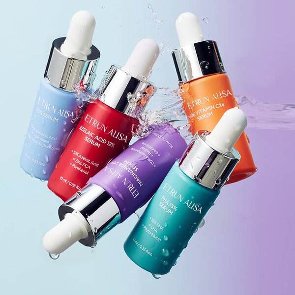 Niacinamide Vitamin C Serum Kit Manufacturer - Private Label Mini Size PHA Skincare Set