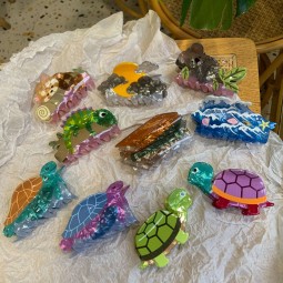 Animal Hair Clip Manufacturer - Newly Arrived Women's Jewelry Ocean Animal Series Cute Fashion Cartoon Animal Design